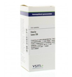 VSM Hecla lava D6 200 tabletten