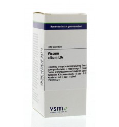 Artikel 4 enkelvoudig VSM Viscum album D6 200 tabletten kopen