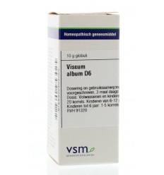 Artikel 4 enkelvoudig VSM Viscum album D6 10 gram kopen