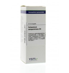 Artikel 4 enkelvoudig VSM Gelsemium sempervirens D4 20 ml kopen