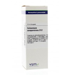 Artikel 4 enkelvoudig VSM Gelsemium sempervirens D12 20 ml kopen