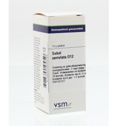VSM Sabal serrulata D12 10 gram globuli