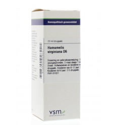 VSM Hamamelis virginiana D6 20 ml druppels