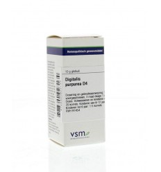 VSM Digitalis purpurea D4 10 gram globuli