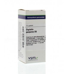 VSM Digitalis purpurea D6 10 gram globuli