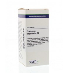 Artikel 4 enkelvoudig VSM Crataegus oxyacantha D6 200 tabletten