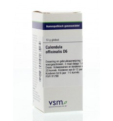 Artikel 4 enkelvoudig VSM Calendula officinalis D6 10 gram kopen