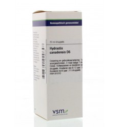 VSM Hydrastis canadensis D6 20 ml druppels