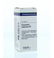 VSM Hamamelis virginiana D3 10 gram globuli