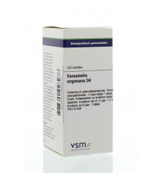 Artikel 4 enkelvoudig VSM Hamamelis virginiana D4 200 tabletten