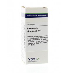 VSM Hamamelis virginiana D12 10 gram globuli