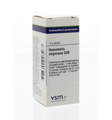 Artikel 4 enkelvoudig VSM Hamamelis virginiana D30 10 gram kopen