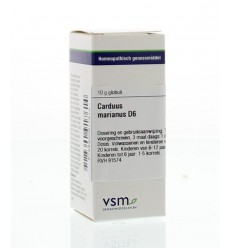 VSM Carduus marianus D6 10 gram globuli