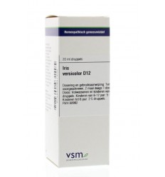 Artikel 4 enkelvoudig VSM Iris versicolor D12 20 ml kopen