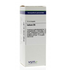 Artikel 4 enkelvoudig VSM Iodium D6 20 ml kopen