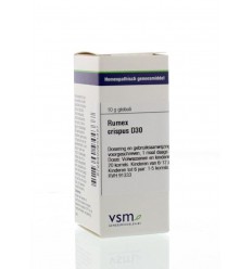 VSM Rumex crispus D30 10 gram globuli