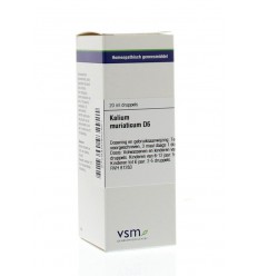 Artikel 4 enkelvoudig VSM Kalium muriaticum D6 20 ml kopen
