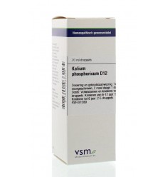 Artikel 4 enkelvoudig VSM Kalium phosphoricum D12 20 ml kopen
