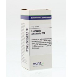 VSM Euphrasia officinalis D30 10 gram globuli