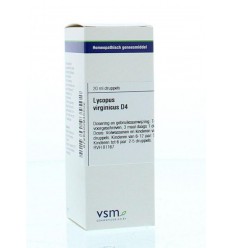 Artikel 4 enkelvoudig VSM Lycopus virginicus D4 20 ml kopen