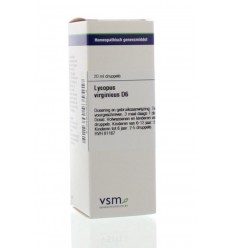 Artikel 4 enkelvoudig VSM Lycopus virginicus D6 20 ml kopen