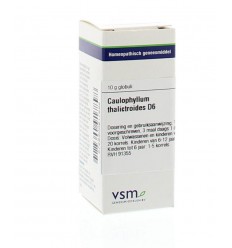 VSM Caulophyllum thalictroides D6 10 gram globuli