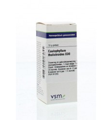 VSM Caulophyllum thalictroides D30 10 gram globuli