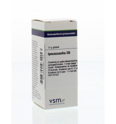VSM Ipecacuanha D6 10 gram globuli