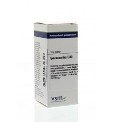 VSM Ipecacuanha D30 10 gram globuli