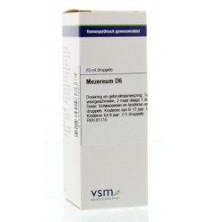 Artikel 4 enkelvoudig VSM Mezereum D6 20 ml kopen