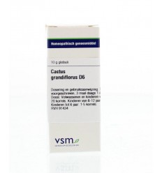 VSM Cactus grandiflorus D6 10 gram globuli