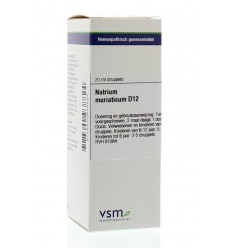 VSM Natrium muriaticum D12 20 ml druppels