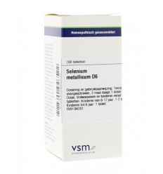Artikel 4 enkelvoudig VSM Selenium metallicum D6 200 tabletten