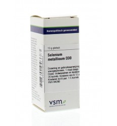 VSM Selenium metallicum D30 10 gram globuli