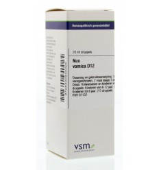 Artikel 4 enkelvoudig VSM Nux vomica D12 20 ml kopen