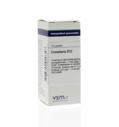 VSM Cinnabaris D12 10 gram globuli
