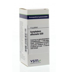 Artikel 4 enkelvoudig VSM Symphytum officinale D30 10 gram kopen