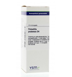 VSM Pulsatilla pratensis D4 20 ml druppels