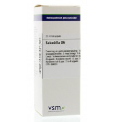 VSM Sabadilla D6 20 ml druppels