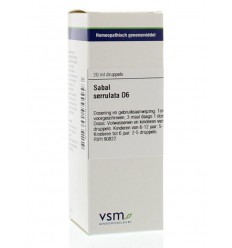 Artikel 4 enkelvoudig VSM Sabal serrulata D6 20 ml kopen