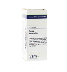 VSM Borax veneta D6 10 gram globuli