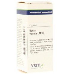 VSM Borax veneta LM30 4 gram globuli