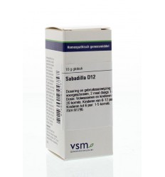 VSM Sabadilla D12 10 gram globuli