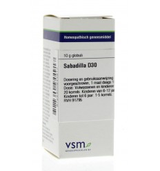 VSM Sabadilla D30 10 gram globuli