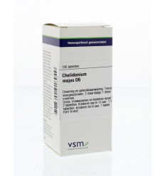 Artikel 4 enkelvoudig VSM Chelidonium majus D6 200 tabletten