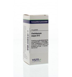 VSM Chelidonium majus D12 10 gram globuli