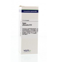 Artikel 4 enkelvoudig VSM Sepia officinalis D12 20 ml kopen