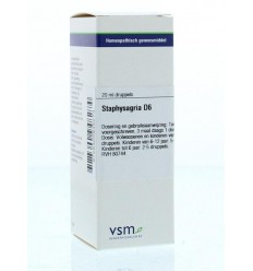 VSM Staphysagria D6 20 ml druppels