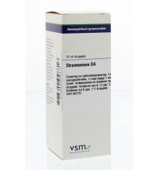 Artikel 4 enkelvoudig VSM Stramonium D4 20 ml kopen