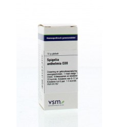 VSM Spigelia anthelmia D30 10 gram globuli